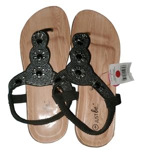 Rhinestone Confort sandal